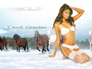 Carol Gracias bold in bikini