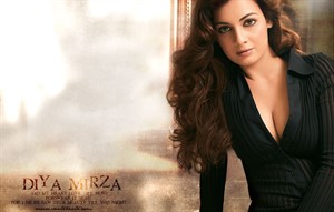 Diya Mirza Hot & Bold Wallpaper