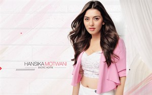 Hansika Motwani HD wallpapers, Hansika Motwani In Pink Dress