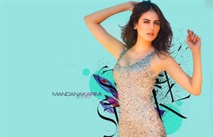 Mandana Karimi looking hot, Sexy mandana