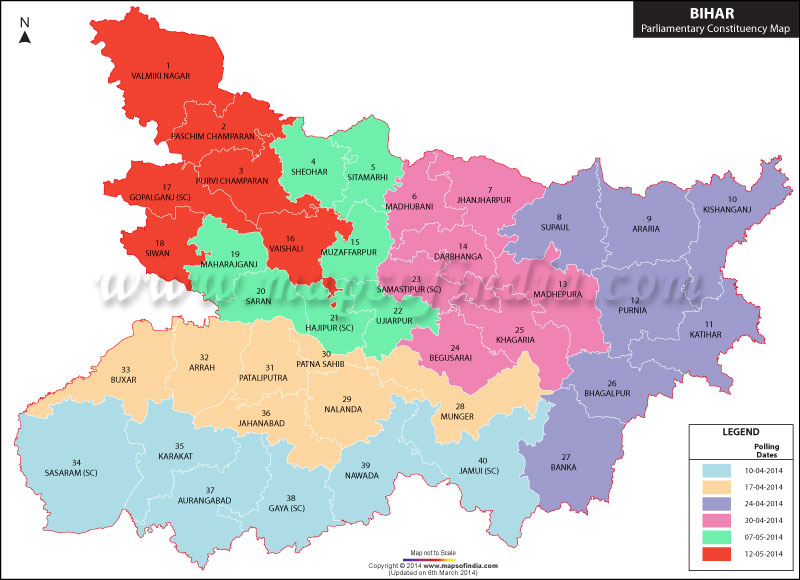 Bihar Parliamentary Constituencies
