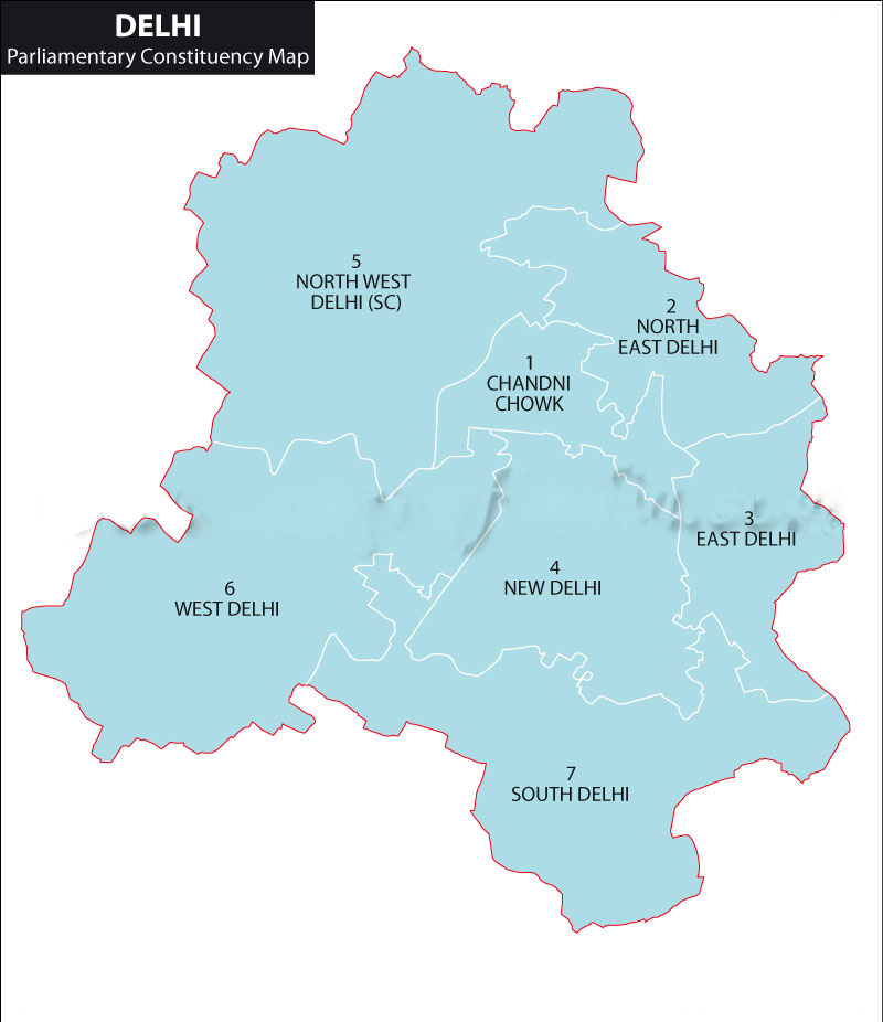 Delhi Parliamentary Constituencies
