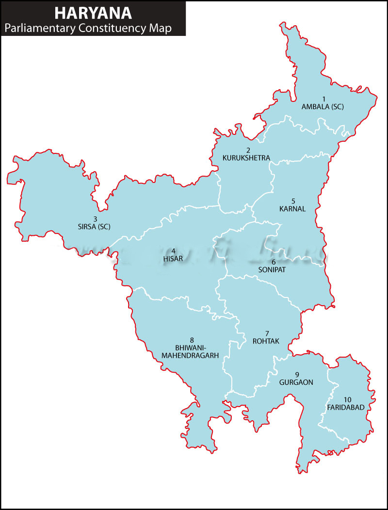 Haryana Parliamentary Constituencies