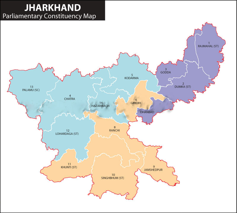 Jharkhand Parliamentary Constituencies