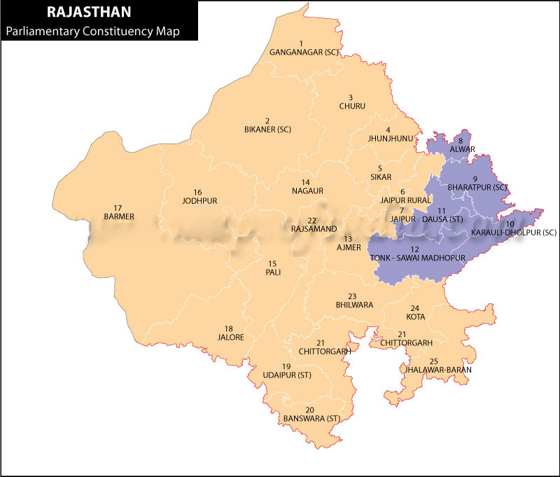 Rajasthan Parliamentary Constituencies