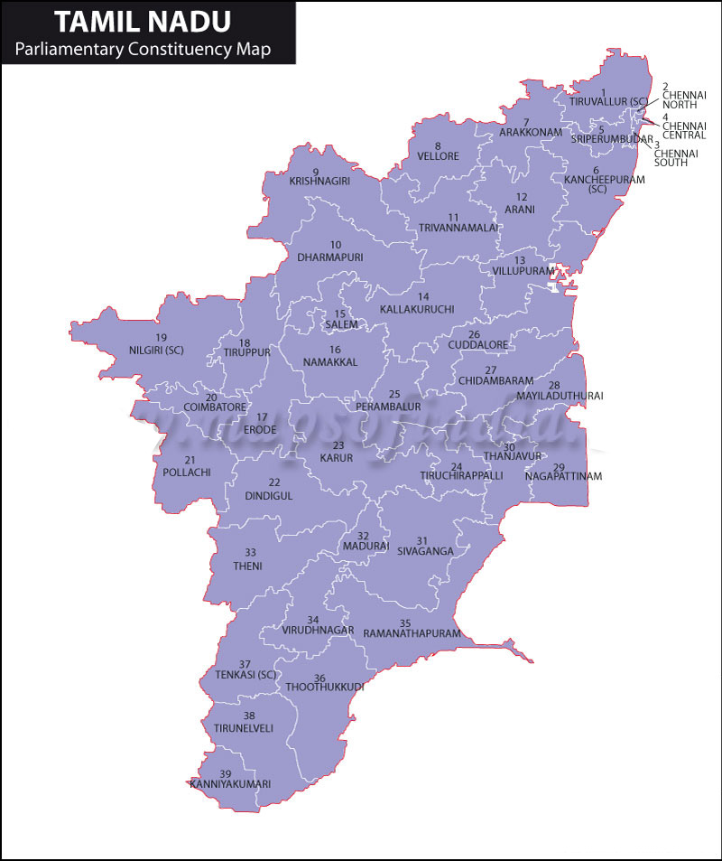 Tamilnadu Parliamentary Constituencies