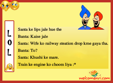 Santa Banta Latest Jokes, santa banta jokes, download free santa banta jokes, santabanta, latest jokes