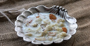 Low Fat Makhana Kheer