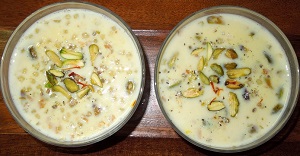 Navratri Sabudaana Kheer