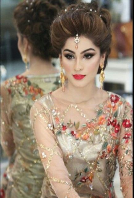 front bridal hairstyles for long hair l kashees hairstyle l natural hair l wedding  hairstyles 2022  YouTube