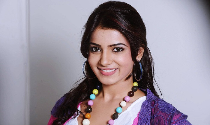 Samantha hot photos in sexy dress 