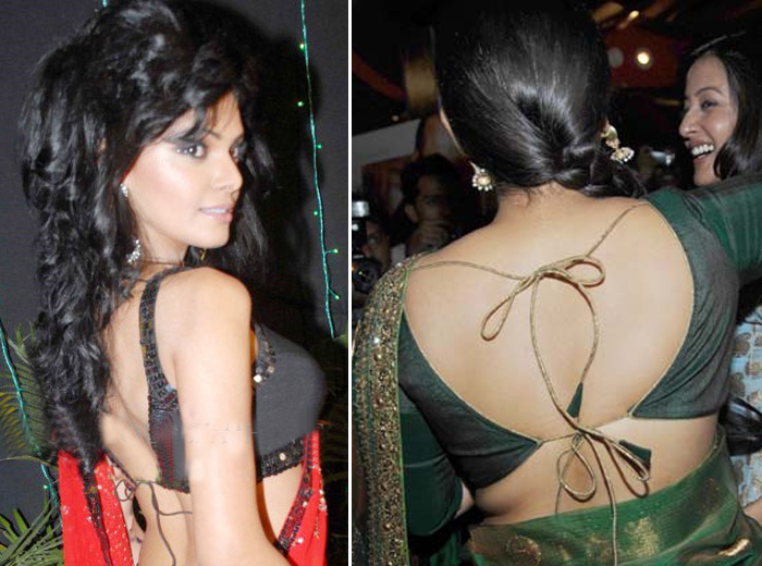 Actresses Hot Back Show