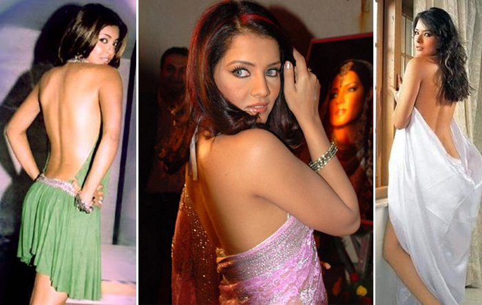 Actresses Hot Back Show