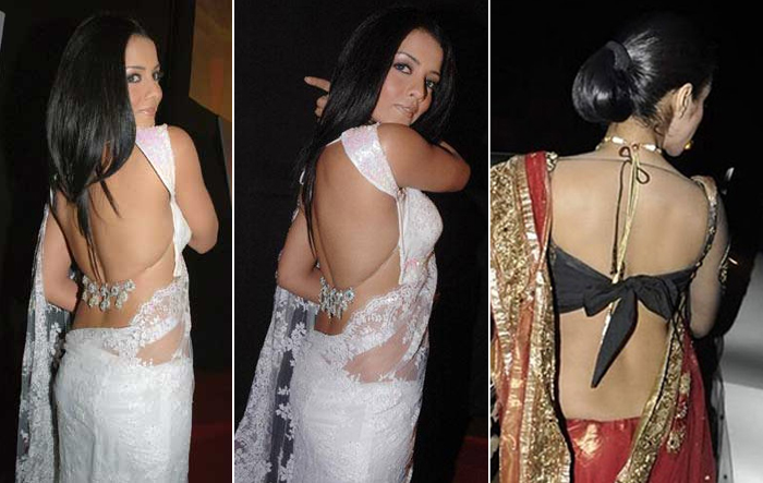 Actresses Hot Back Show