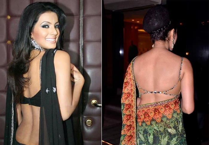 Actresses Hot Back Show