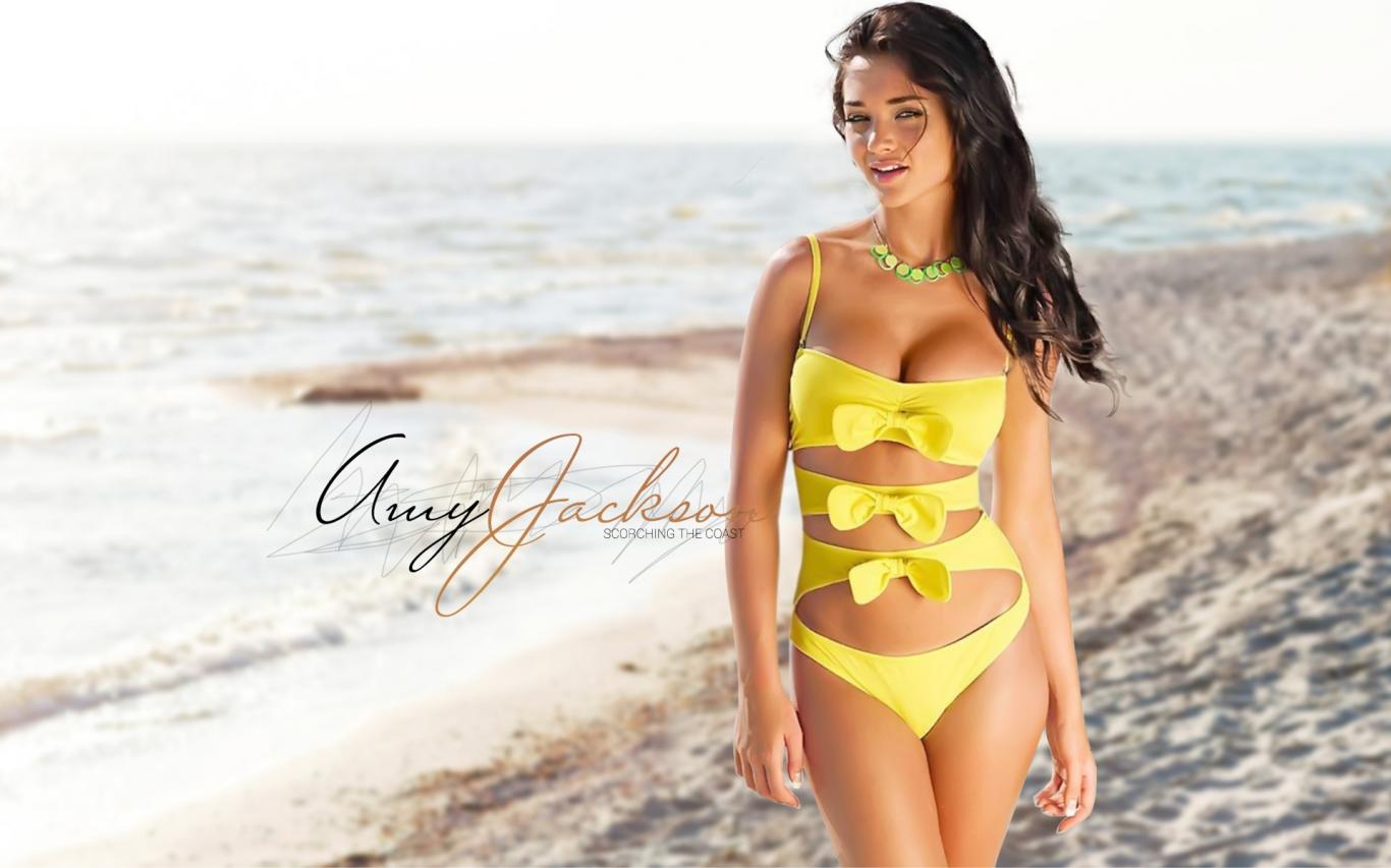 Amy Jackson Hot Wallpaper
