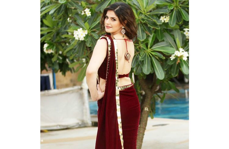 Backless blouse designs