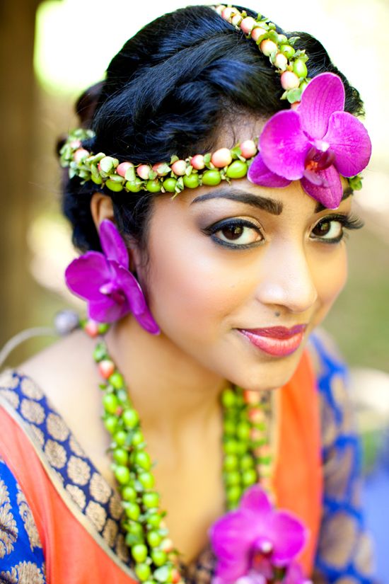 Beautiful Flower Jewellery Designs For Indian Brides Wedding Ceremony