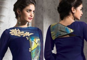 Boat Neckline Dress Pattern for Girls