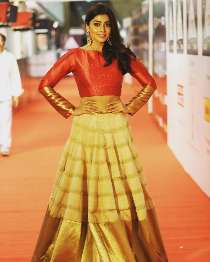 Shriya Saran Seductive Poses