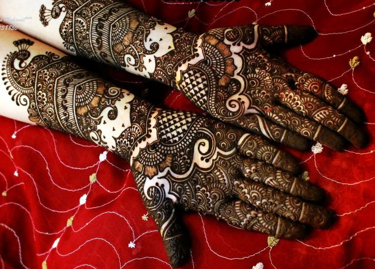 Latest Best Beautiful Bridal Mehandi Designs