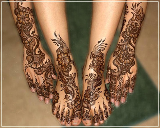 Latest Best Beautiful Bridal Mehandi Designs