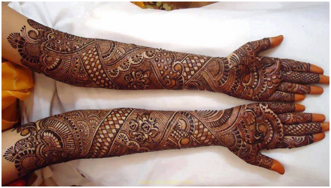 Latest Best Beautiful Bridal Mehandi Designs