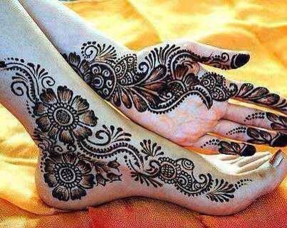Latest Best Beautiful Bridal Mehandi Designs