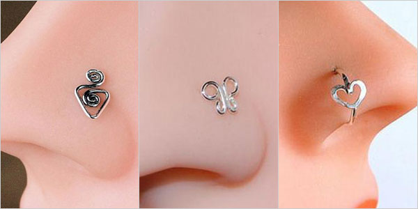 Best Beautiful Indian Designer Nose Rings Designs