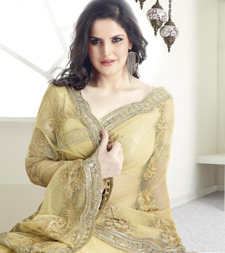 Zarine khan Photos In Saree