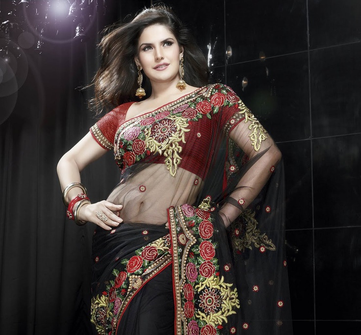 Zarine khan Photos In Saree