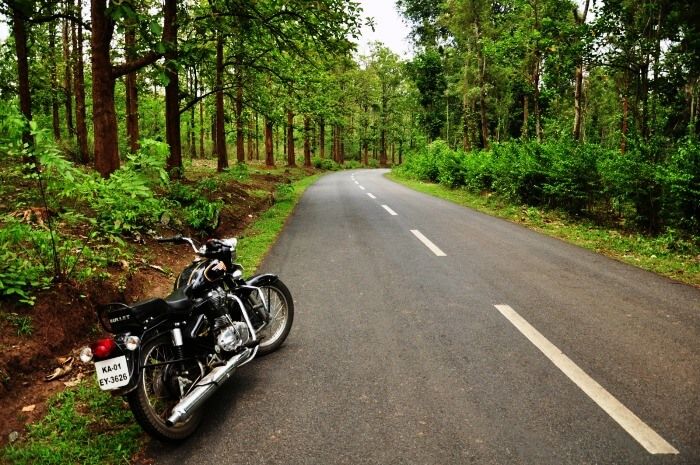 Bike ride in Idukki