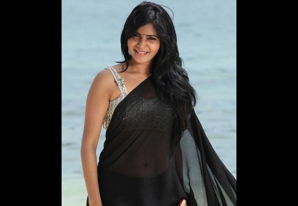 Samantha In Transparent Saree Samantha In Transparent Saree