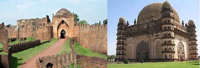 Bidar Fort and Bijapur Tomb Bidar Fort and Bijapur Tomb
