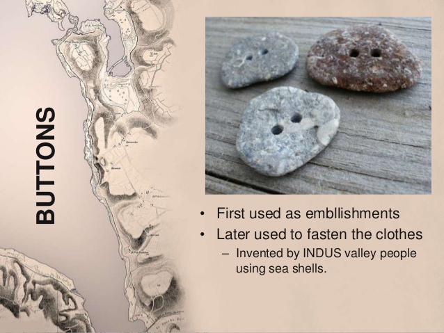 Buttons made of stone from Ancient India