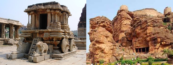Hampi and Badami Rocks Hampi and Badami Rocks