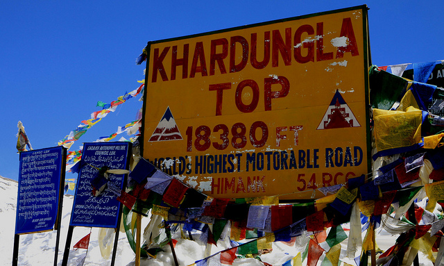 Khardung La Pass – Highest Motorable Khardung La Pass – Highest Motorable