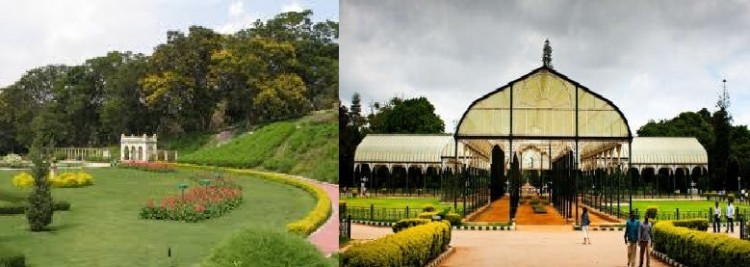 Lalbagh and Brindavan Gardens Lalbagh and Brindavan Gardens