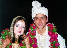 Hrithik Roshan and Suzaane Khan Hrithik Roshan and Suzaane Khan