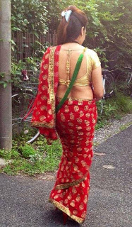 OUTSTANDING SAREE BACKLESS COLLECTION