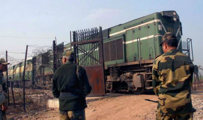 Train Route between India and Pakistan