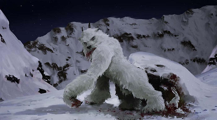Yeti sightings in Himalayas