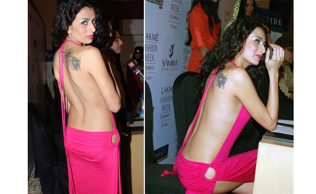 Pia Trivedi – Backless Dress