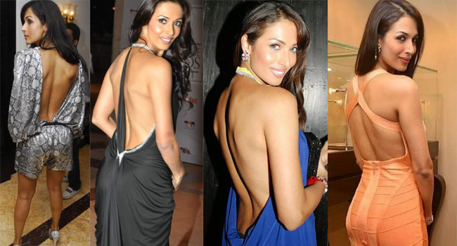Malaika Arora Khan – Backless Dress