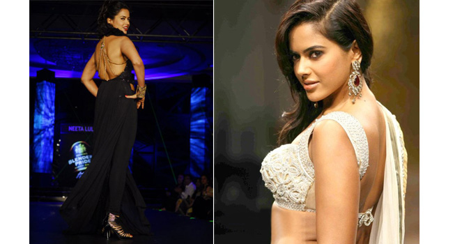 Sameera Reddy – Backless Dress