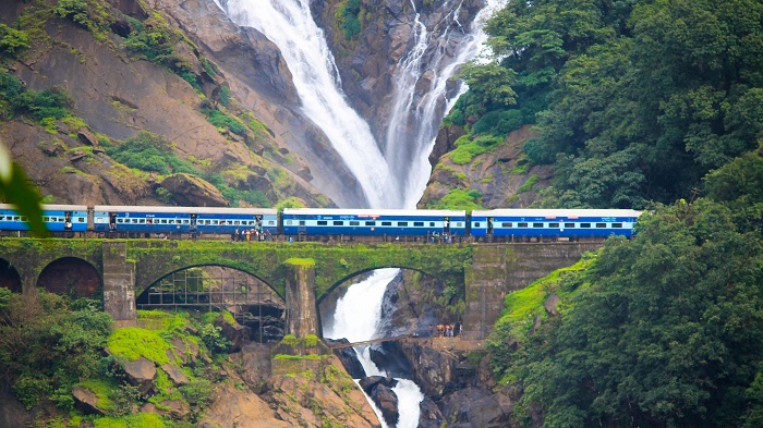 Dudhsagar Falls Amazing Camping Spots in India