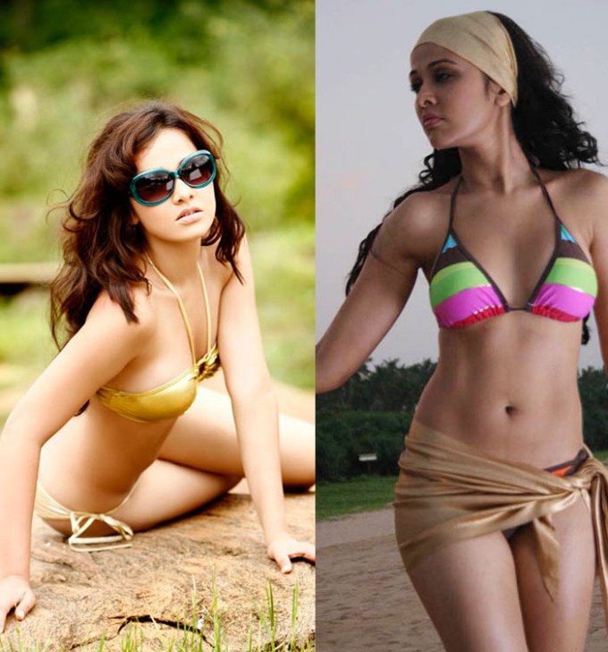 Actress Nisha Kothari in Hot Bikini. Actress Nisha Kothari in Hot Bikini.
