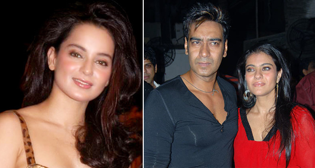 Ajay Devgan And Kangna Ranaut Ajay Devgan And Kangna Ranaut