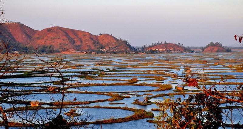 World's Only Floating Lake - Loktak Lake, Manipur