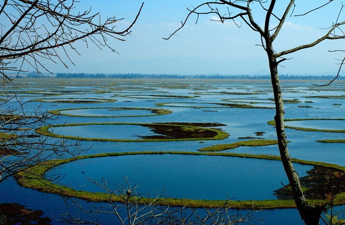 Loktak Lake Islands 